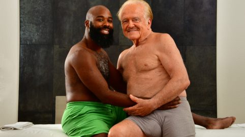 Photo of The Hung Masseur's New Client